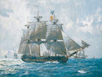 <b>"HMS <i>Euryalus"</i> Limited Edition Print or Remarque on sale in this Gallery</b>